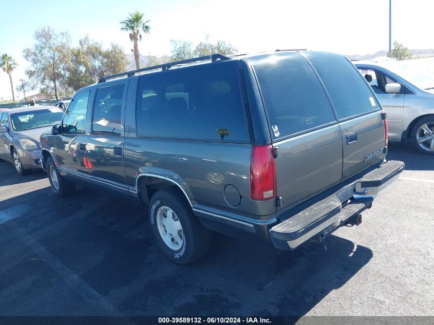 1999 Chevrolet Suburban 1500 Lt VIN: 3GNEC16R4XG160002 Lot: 39589132