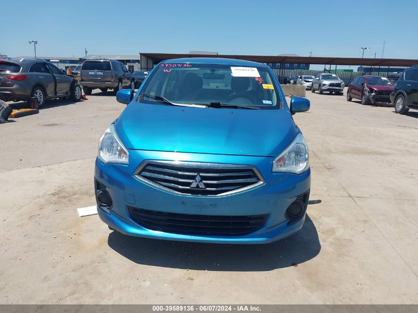 2017 Mitsubishi Mirage G4 Es VIN: ML32F3FJ6HHF15578 Lot: 39589136