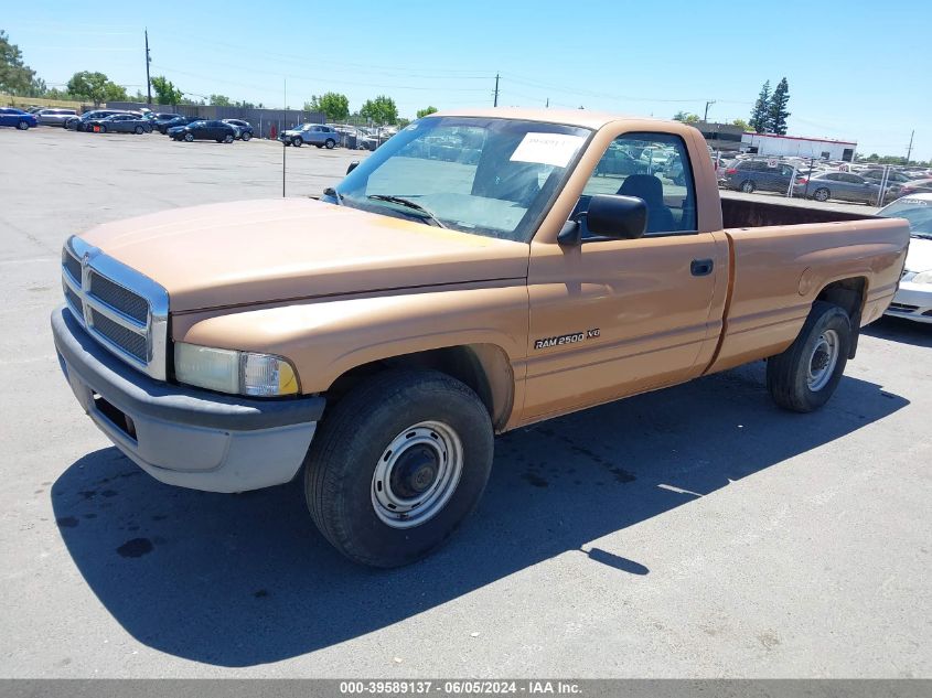 1996 Dodge Ram 2500 VIN: 1B7KC26Z5TS678687 Lot: 39589137