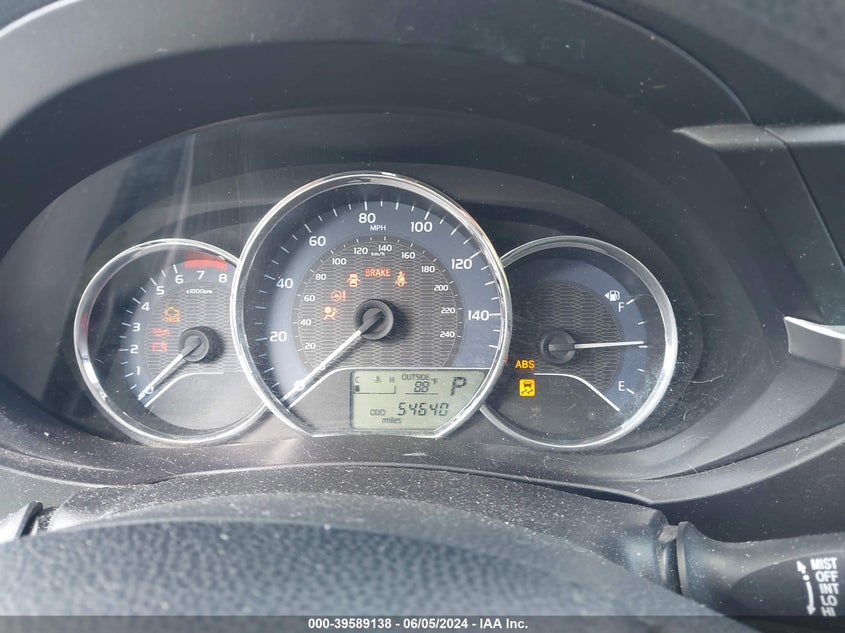 2014 Toyota Corolla Le Eco Plus VIN: 5YFBPRHE7EP013169 Lot: 39589138