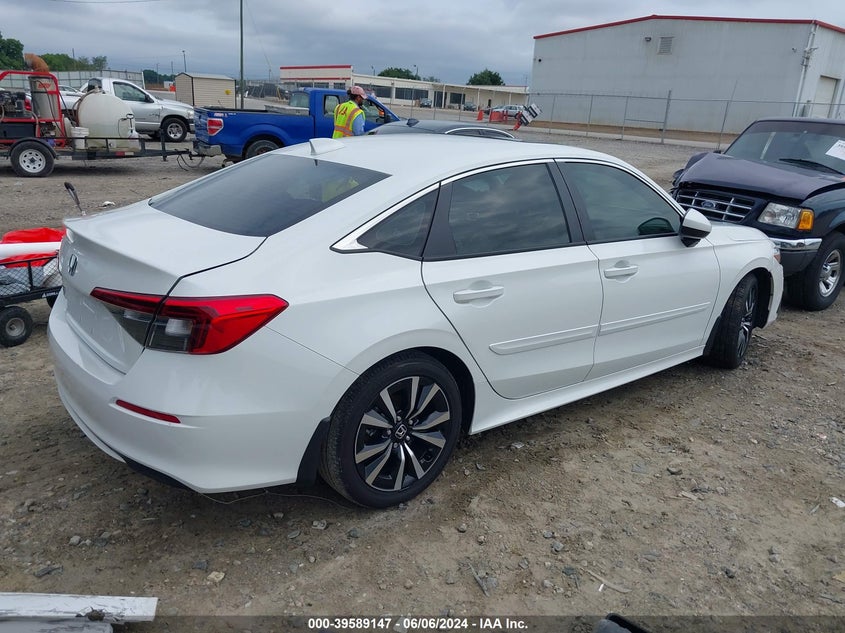 VIN 2HGFE1F75PH309153 2023 HONDA CIVIC EX /EX W/O BSI
