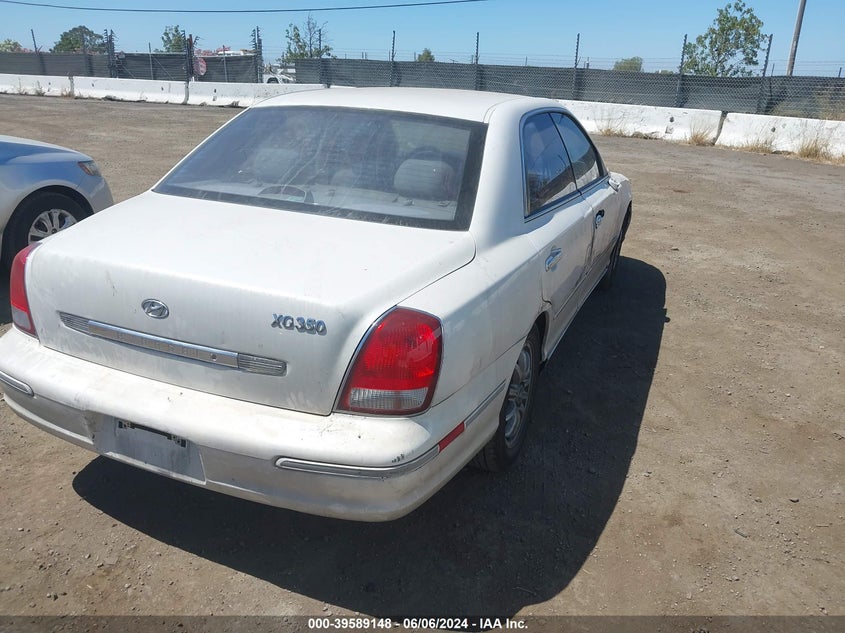 2003 Hyundai Xg350 L VIN: KMHFU45E63A254199 Lot: 39589148