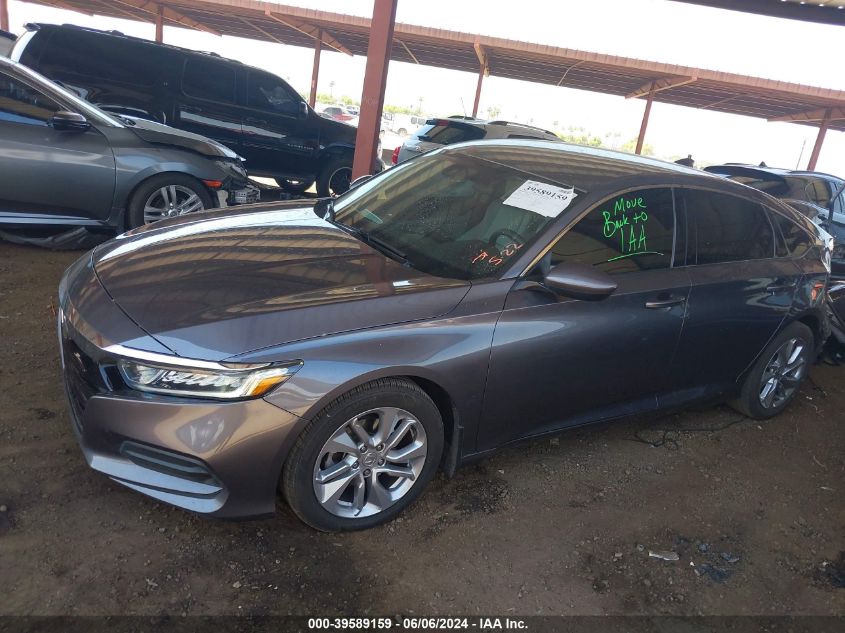 2018 Honda Accord Lx VIN: 1HGCV1F15JA169710 Lot: 39589159