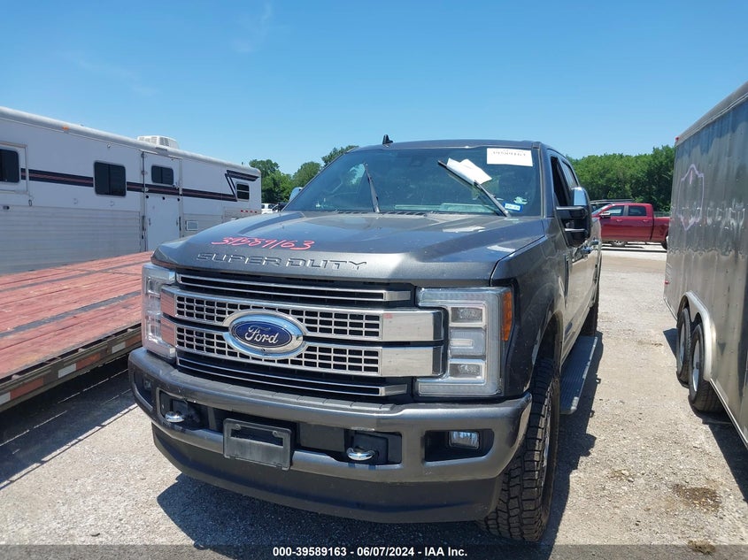 2019 Ford F-250 Platinum VIN: 1FT7W2BT1KEE73394 Lot: 39589163