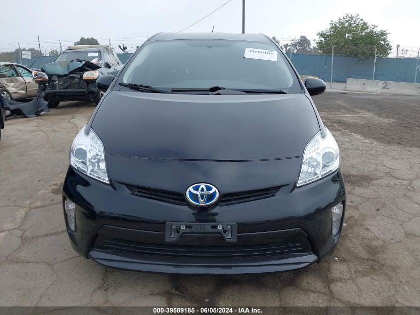 2015 Toyota Prius Four VIN: JTDKN3DU3F1938988 Lot: 39589185