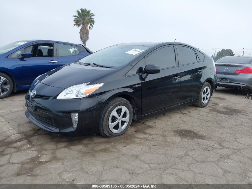 2015 Toyota Prius Four VIN: JTDKN3DU3F1938988 Lot: 39589185