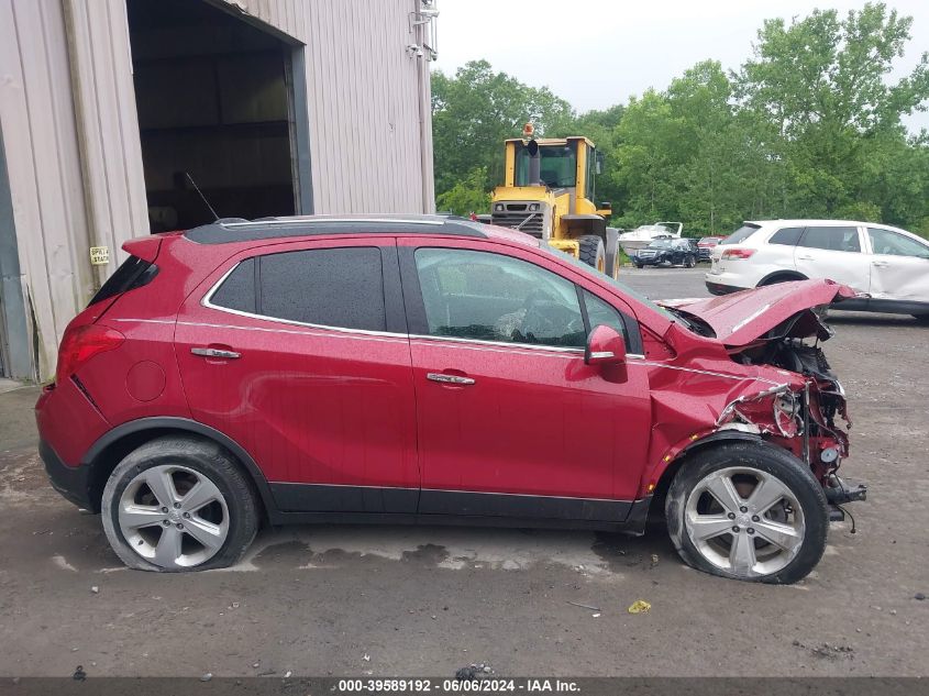 2016 Buick Encore Convenience VIN: KL4CJBSB8GB702872 Lot: 39589192