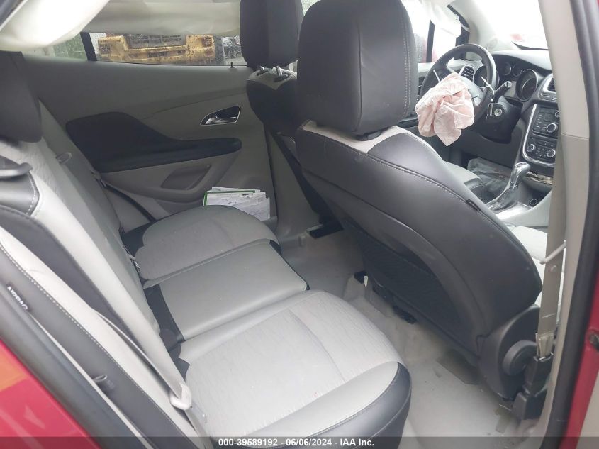 2016 Buick Encore Convenience VIN: KL4CJBSB8GB702872 Lot: 39589192