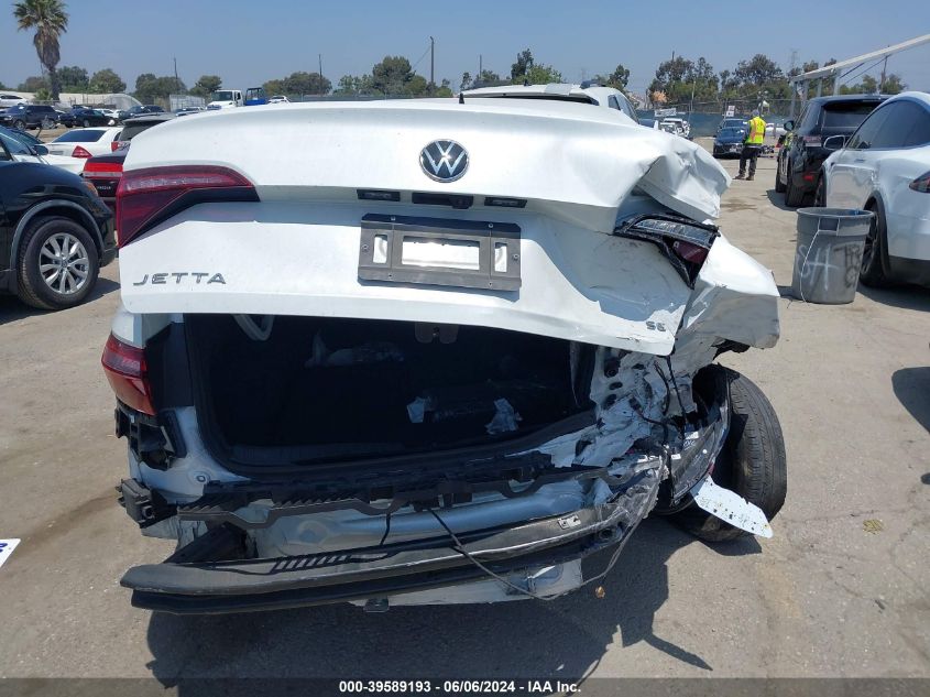 2022 Volkswagen Jetta 1.5T Se VIN: 3VW7M7BU9NM018834 Lot: 39589193