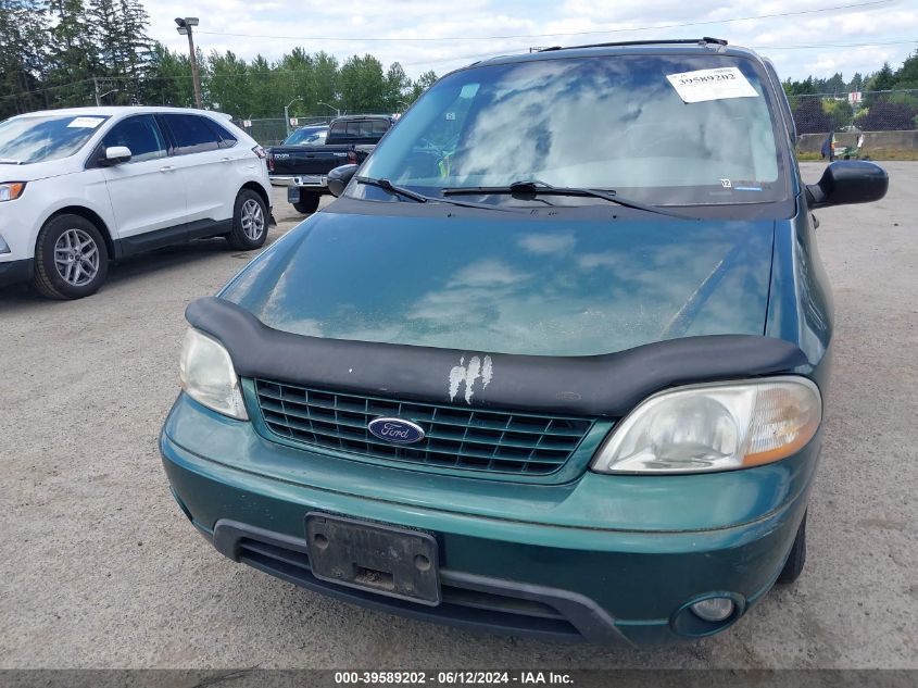 2002 Ford Windstar Lx VIN: 2FMZA51422BA19763 Lot: 39589202