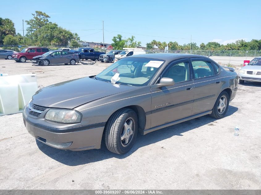 2002 Chevrolet Impala Ls VIN: 2G1WH55KX29271370 Lot: 39589207