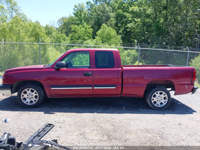 2005 Chevrolet Silverado 1500 Ls VIN: 2GCEC19V051158903 Lot: 39589218