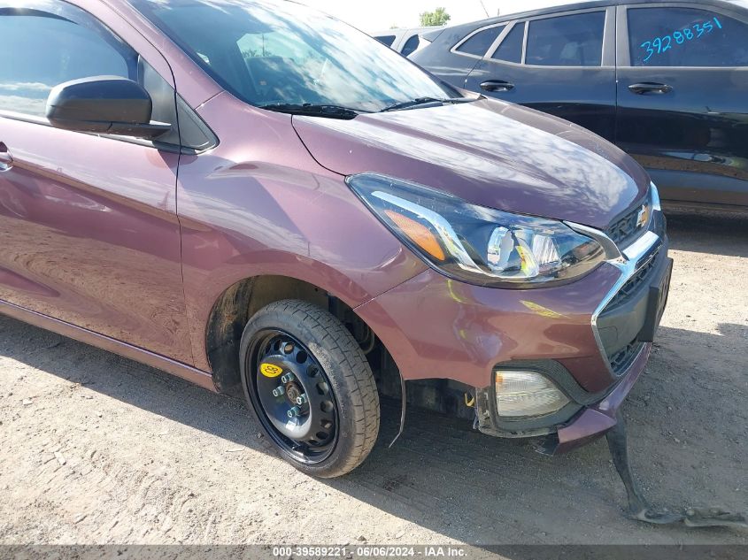 2019 Chevrolet Spark Ls Cvt VIN: KL8CB6SA8KC719667 Lot: 39589221