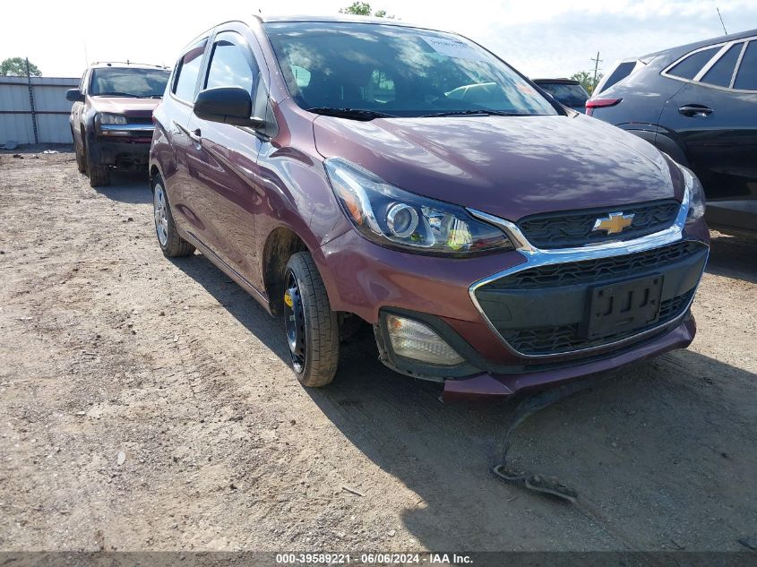 2019 Chevrolet Spark Ls Cvt VIN: KL8CB6SA8KC719667 Lot: 39589221