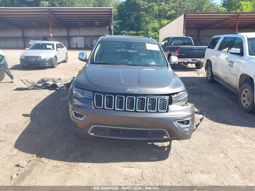 2018 Jeep Grand Cherokee Limited 4X2 VIN: 1C4RJEBG2JC155709 Lot: 39589254