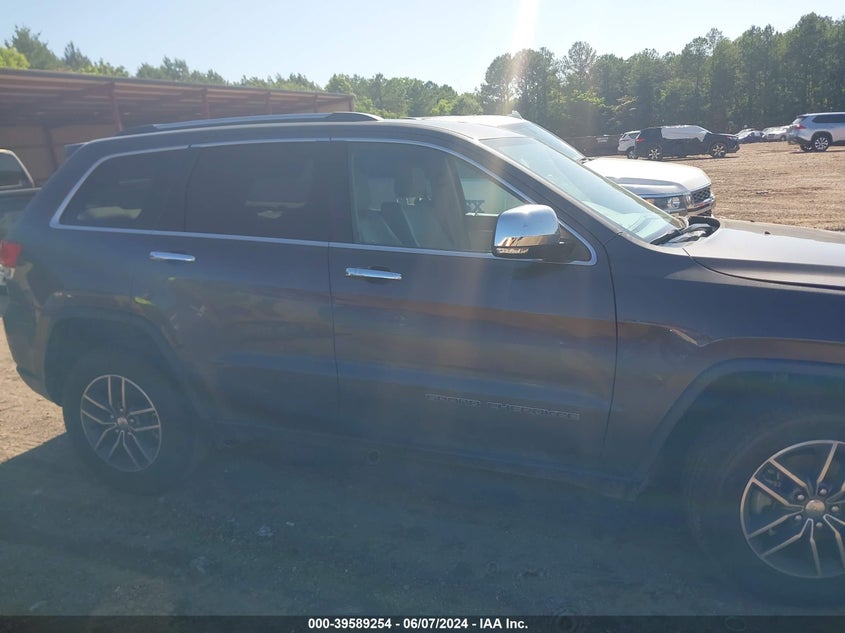 2018 Jeep Grand Cherokee Limited 4X2 VIN: 1C4RJEBG2JC155709 Lot: 39589254