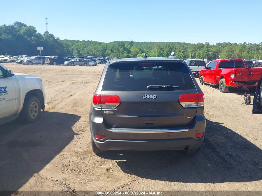 2018 Jeep Grand Cherokee Limited 4X2 VIN: 1C4RJEBG2JC155709 Lot: 39589254