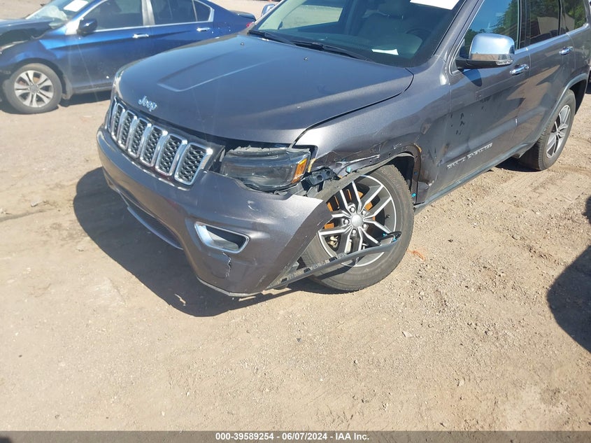 2018 Jeep Grand Cherokee Limited 4X2 VIN: 1C4RJEBG2JC155709 Lot: 39589254