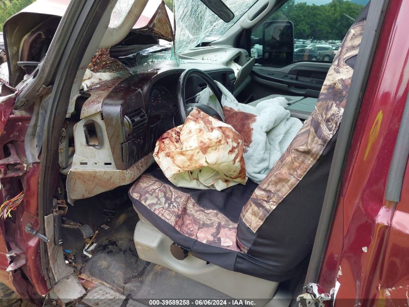 2005 Ford F250 Super Duty VIN: 1FTFF21P75EA41718 Lot: 39589258