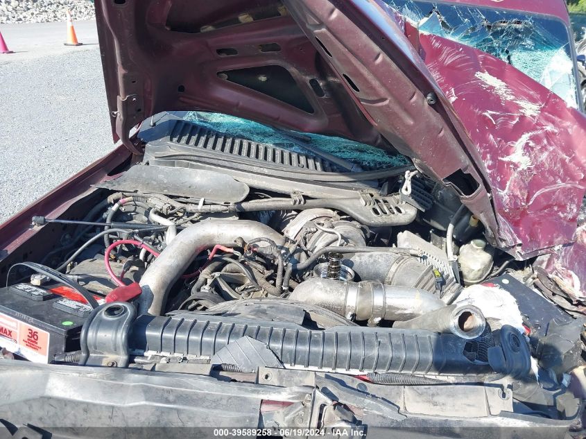 2005 Ford F250 Super Duty VIN: 1FTFF21P75EA41718 Lot: 39589258