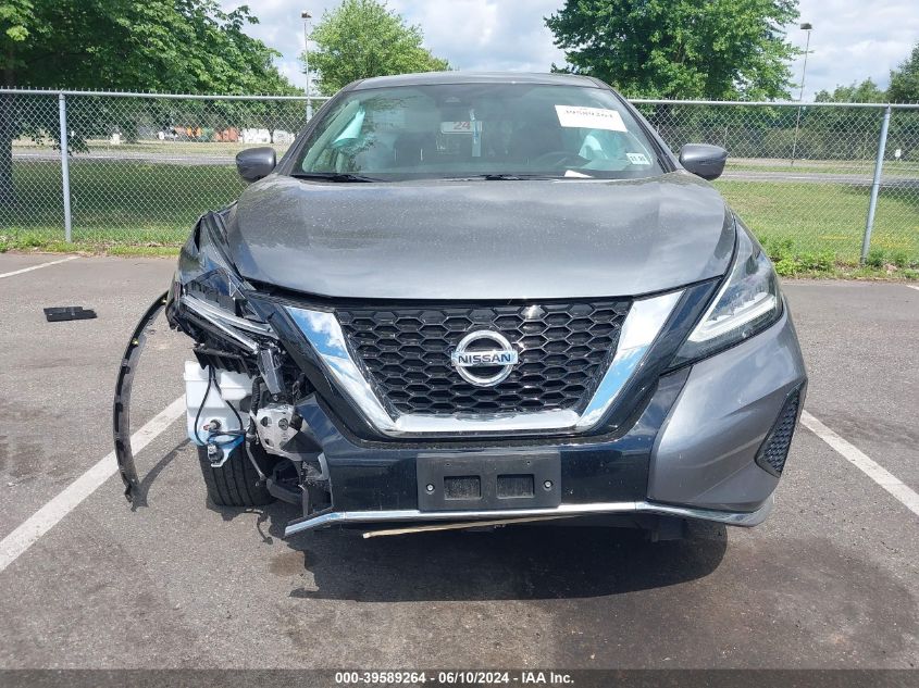 2020 Nissan Murano S Intelligent Awd VIN: 5N1AZ2AS5LN162098 Lot: 39589264