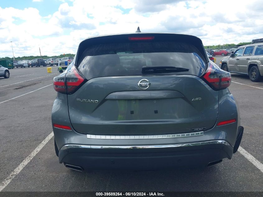 2020 Nissan Murano S Intelligent Awd VIN: 5N1AZ2AS5LN162098 Lot: 39589264