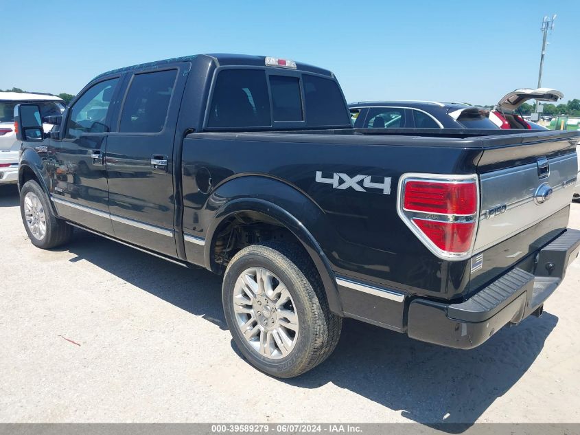 2013 Ford F-150 Platinum VIN: 1FTFW1ET9DFC93949 Lot: 39589279