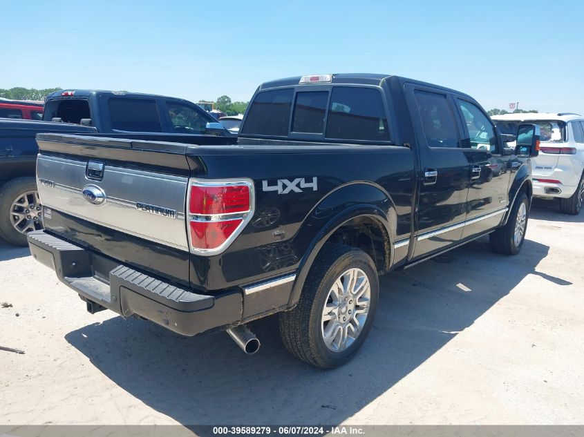 2013 Ford F-150 Platinum VIN: 1FTFW1ET9DFC93949 Lot: 39589279