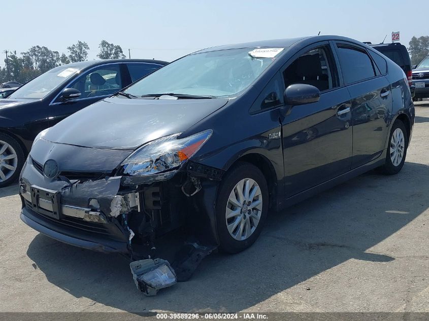 2014 Toyota Prius Plug-In VIN: JTDKN3DP2E3054005 Lot: 39589296