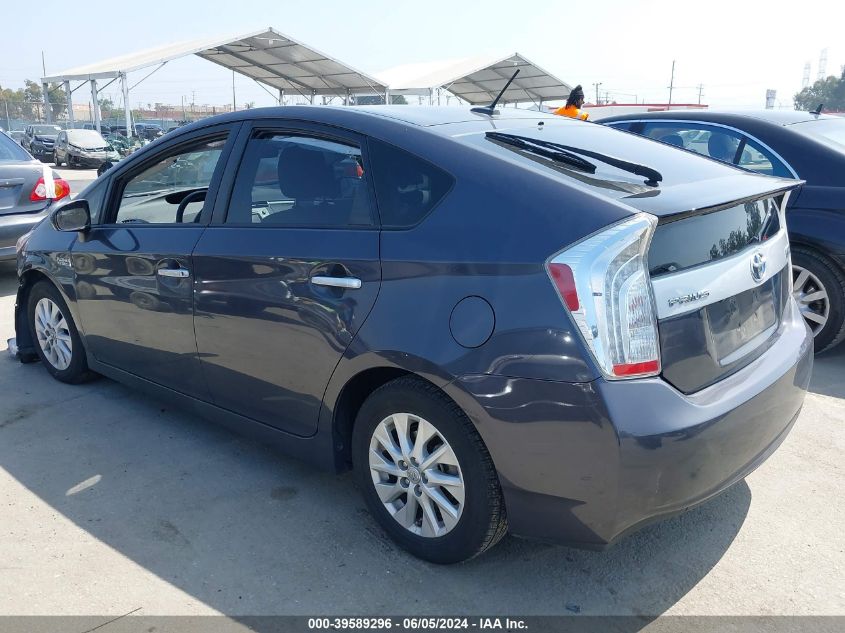 2014 Toyota Prius Plug-In VIN: JTDKN3DP2E3054005 Lot: 39589296