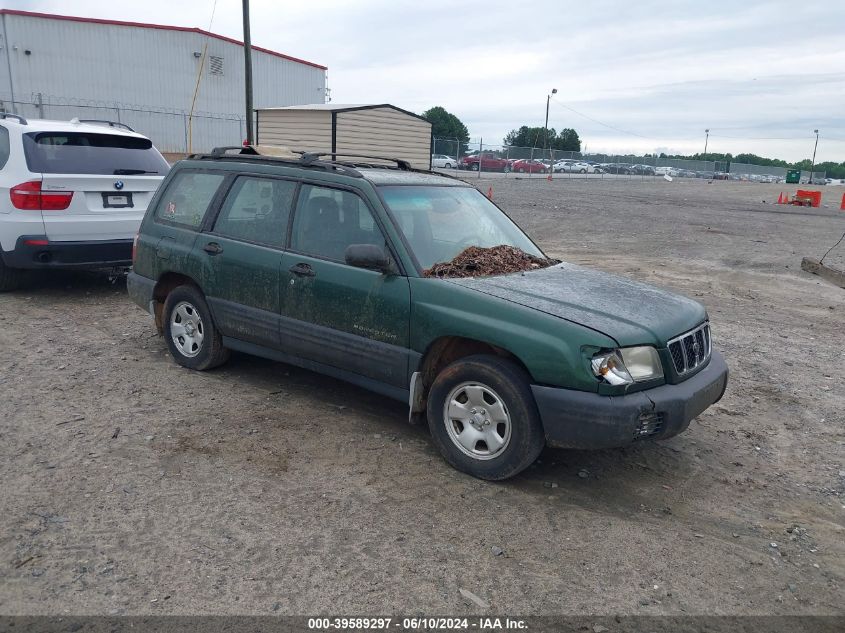 2002 Subaru Forester L VIN: JF1SF63502H718644 Lot: 39589297