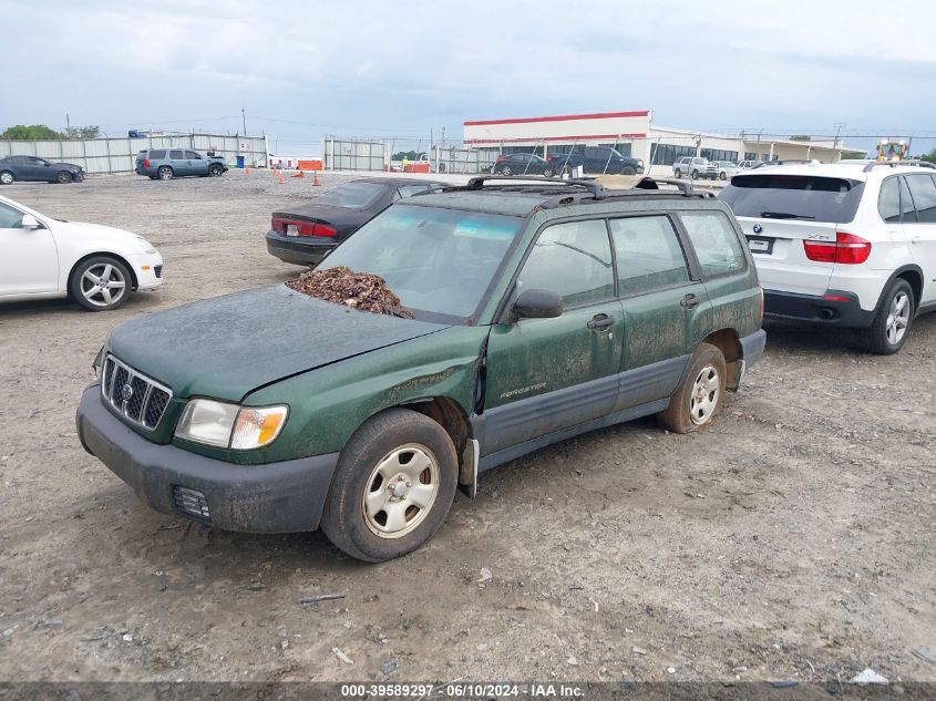 2002 Subaru Forester L VIN: JF1SF63502H718644 Lot: 39589297