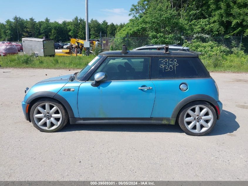 2005 Mini Cooper S S VIN: WMWRE33515TL14941 Lot: 39589301