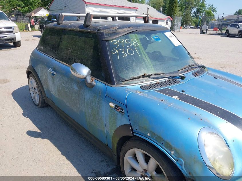 2005 Mini Cooper S S VIN: WMWRE33515TL14941 Lot: 39589301