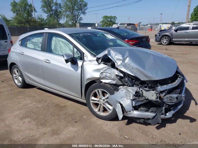 2017 Chevrolet Cruze Lt VIN: 3G1BE6SMXHS549313 Lot: 39589312