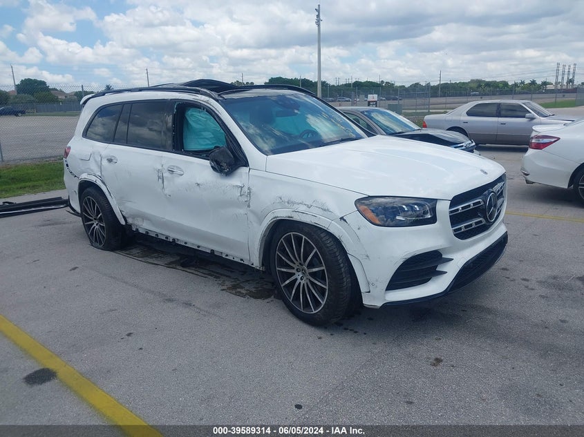2022 Mercedes-Benz Gls 450 4Matic VIN: 4JGFF5KE2NA710609 Lot: 39589314