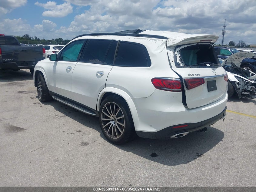 2022 Mercedes-Benz Gls 450 4Matic VIN: 4JGFF5KE2NA710609 Lot: 39589314