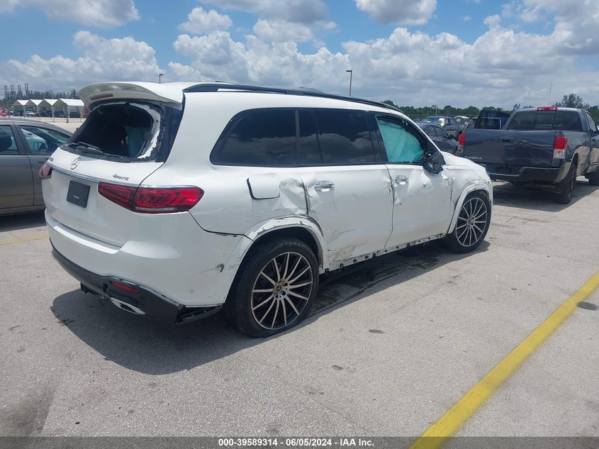 2022 Mercedes-Benz Gls 450 4Matic VIN: 4JGFF5KE2NA710609 Lot: 39589314