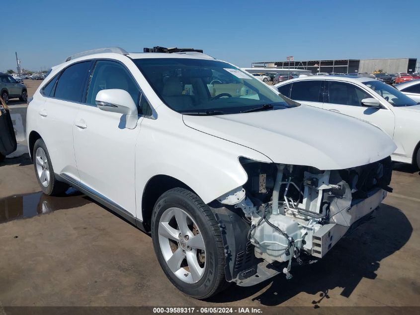 2013 Lexus Rx 350 VIN: 2T2ZK1BA6DC112743 Lot: 39589317