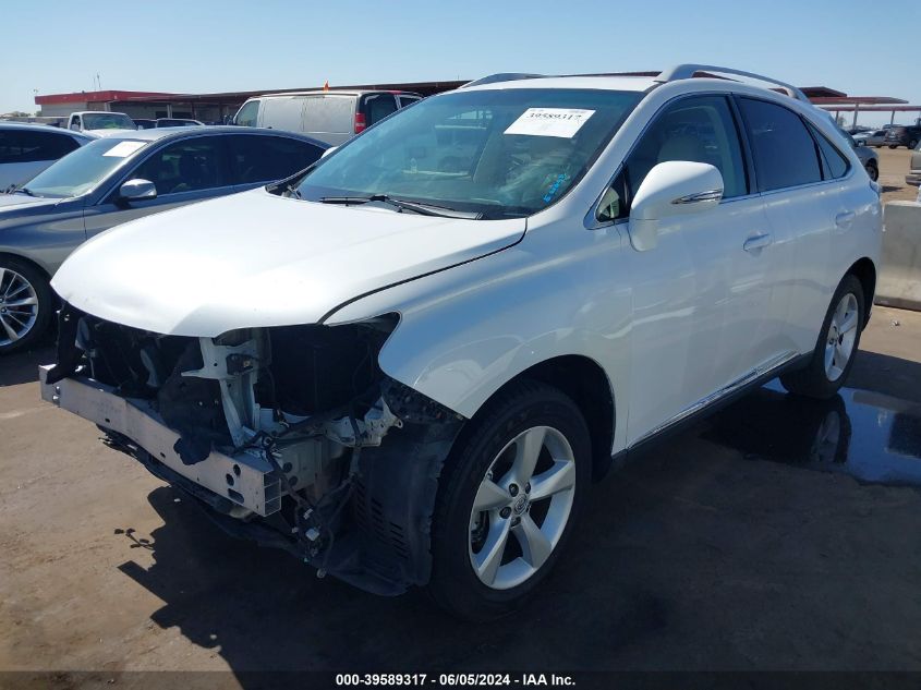 2013 Lexus Rx 350 VIN: 2T2ZK1BA6DC112743 Lot: 39589317