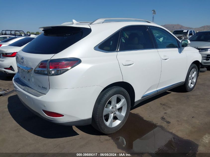 2013 Lexus Rx 350 VIN: 2T2ZK1BA6DC112743 Lot: 39589317