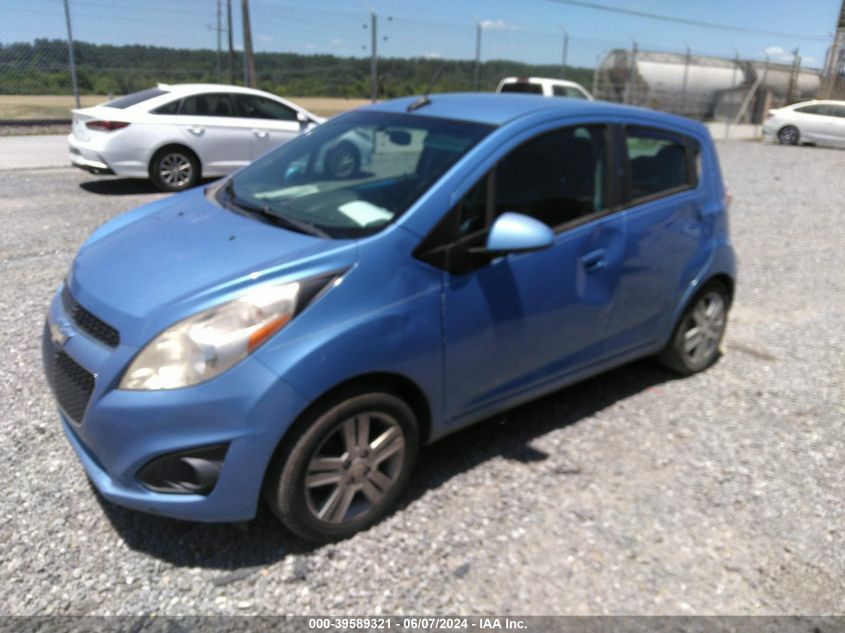 2014 Chevrolet Spark 1Lt Manual VIN: KL8CC6S95EC468162 Lot: 39589321