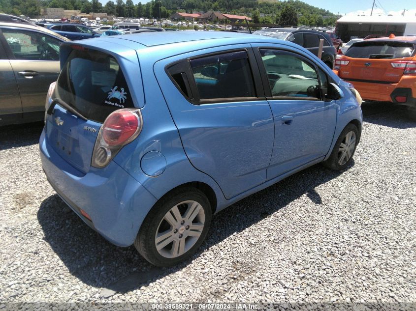 2014 Chevrolet Spark 1Lt Manual VIN: KL8CC6S95EC468162 Lot: 39589321