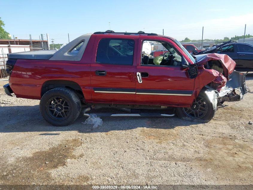 2004 Chevrolet Avalanche 1500 VIN: 3GNEC12T94G339777 Lot: 39589329