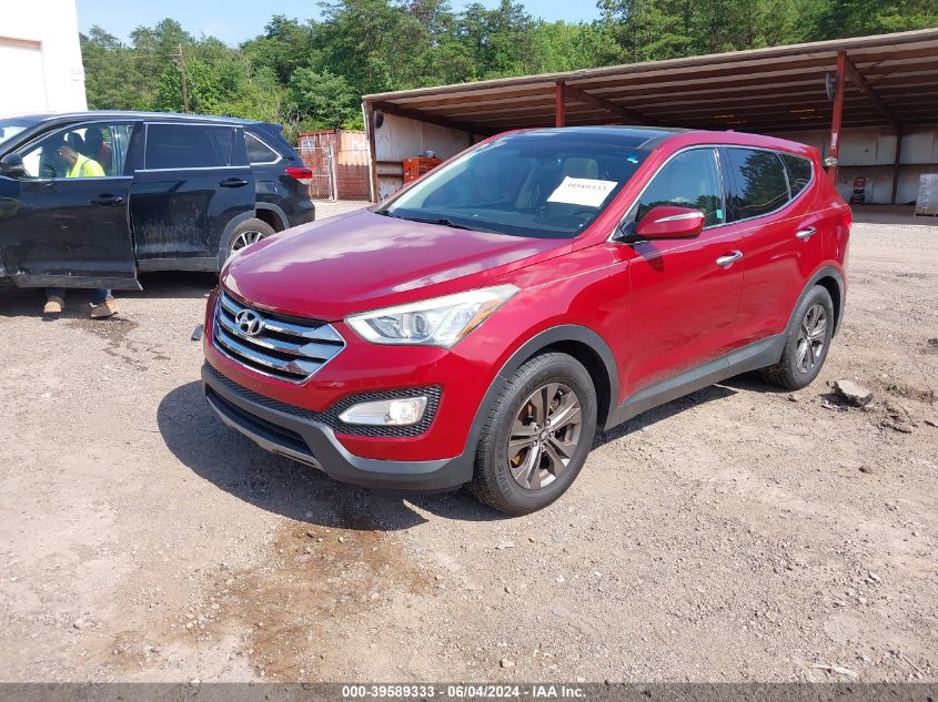 2013 Hyundai Santa Fe Sport VIN: 5XYZU3LBXDG102545 Lot: 39589333