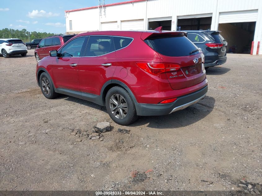 2013 Hyundai Santa Fe Sport VIN: 5XYZU3LBXDG102545 Lot: 39589333