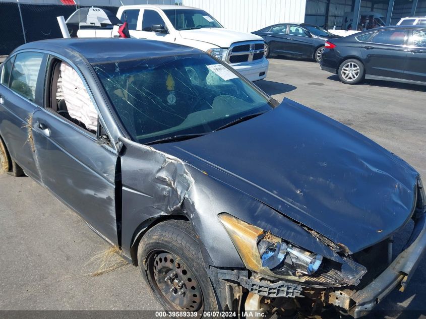 2010 Honda Accord 2.4 Lx VIN: 1HGCP2F37AA090556 Lot: 39589339