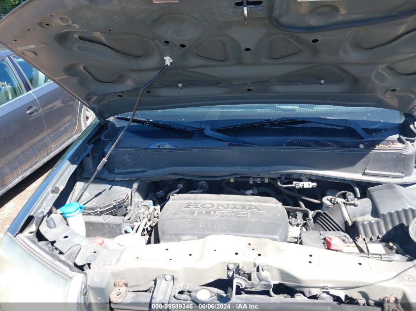 2011 Honda Pilot Ex-L VIN: 5FNYF4H56BB036319 Lot: 39589346