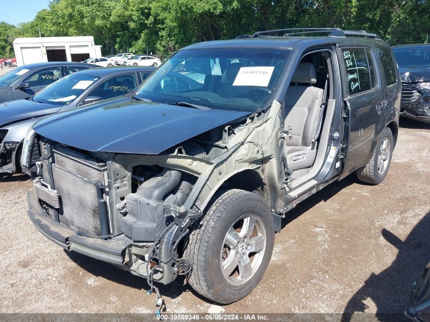 2011 Honda Pilot Ex-L VIN: 5FNYF4H56BB036319 Lot: 39589346