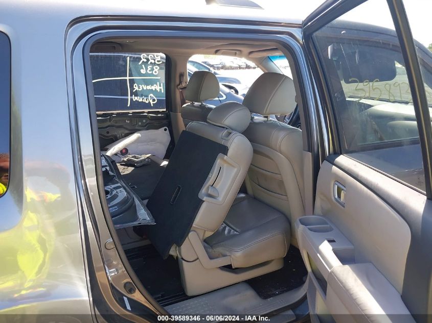 2011 Honda Pilot Ex-L VIN: 5FNYF4H56BB036319 Lot: 39589346